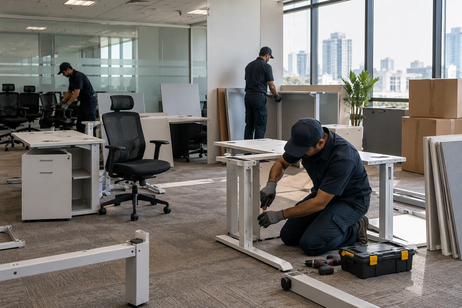 Office Furniture Dismantling